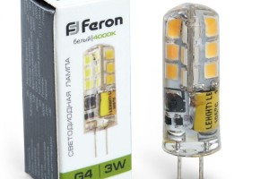 Feron Лампа светодиодная LB-422 G4 3W 4000K