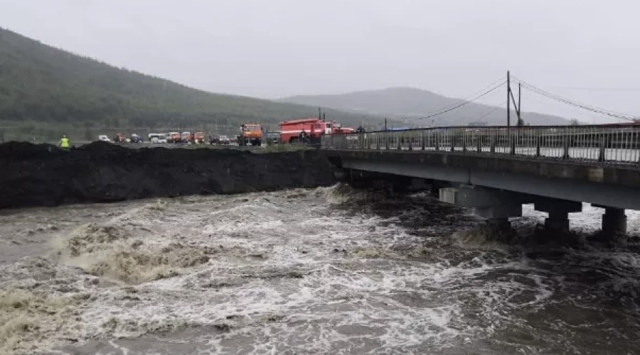 Уровень воды в реках в Магаданской области начал снижаться