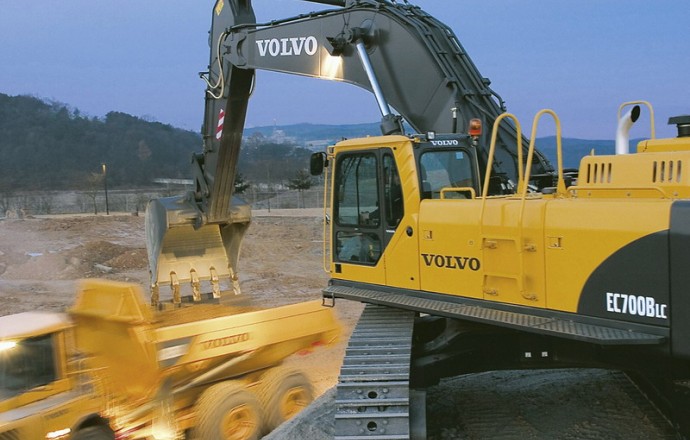 Запасные части экскаваторов VOLVO EC700BLC